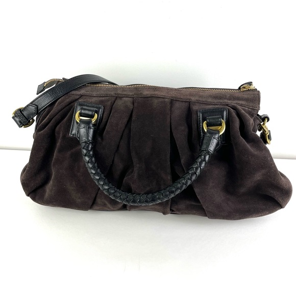 Banana Republic Gold Hardware Crossbody Bag Rope Handles - Picture 1 of 9